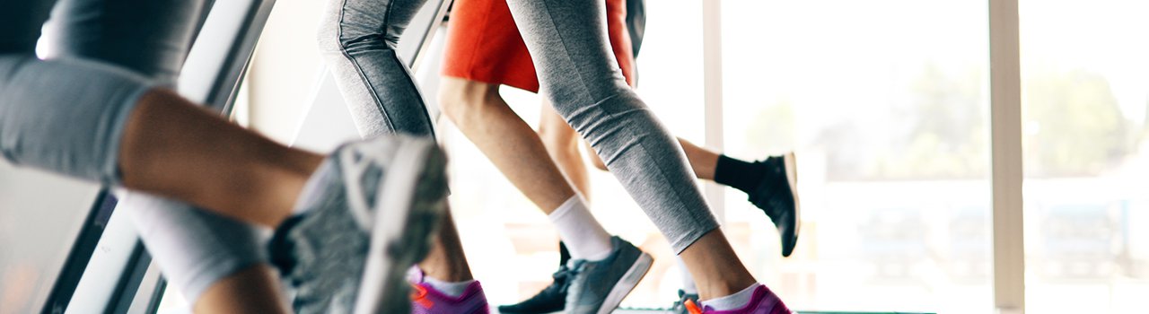 Picture of people running on treadmill in gym